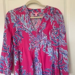 Lilly Pulitzer Tunic - Capri Pink Samba